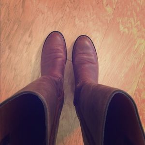 Justin Cognac Riding Boots